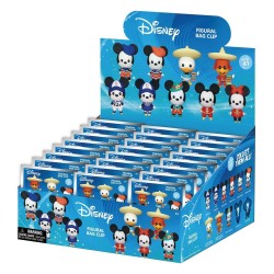 Mickey & Minnie Around the World présentoir porte-clés 3D en PVC série 1 Blind Bag (24)