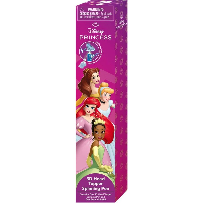 Princess 3D Head Topper Spinning Pen Display (16)