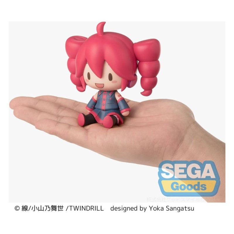 Kasane Teto fuwa petit figurine mini Kasane Teto 8 cm