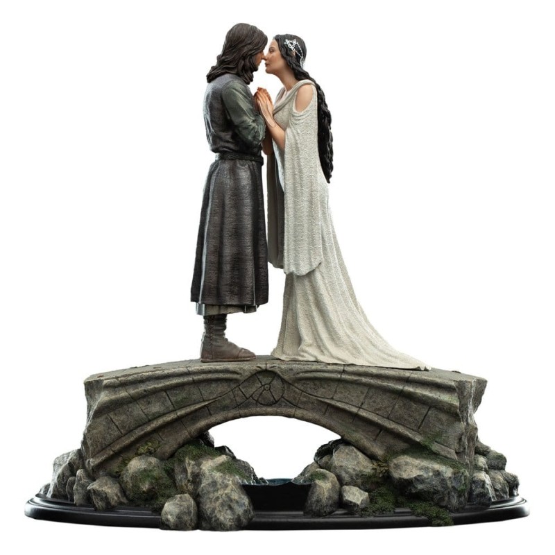 Le Seigneur des Anneaux statuette Aragorn & Arwen 24 cm