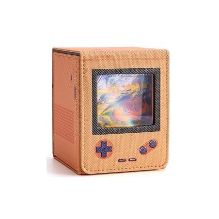 Venssu Deck Box - Box with window - Retro Gaming Console - Orange