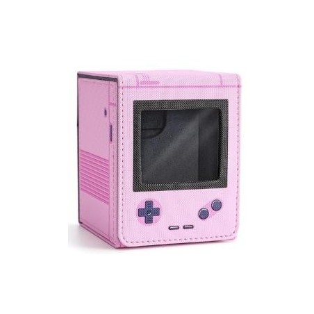 Venssu Deck Box - Box with window - Retro Gaming Console - Pink
