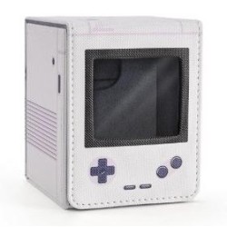 Venssu Deck Box - Box with window - Retro Gaming Console - White