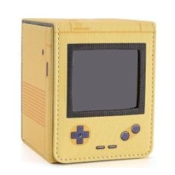 Venssu Deck Box - Doos met raam - Retro Gaming Console - Geel
