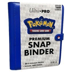 UP - Premium Snap Binder Pokémon - Blauw