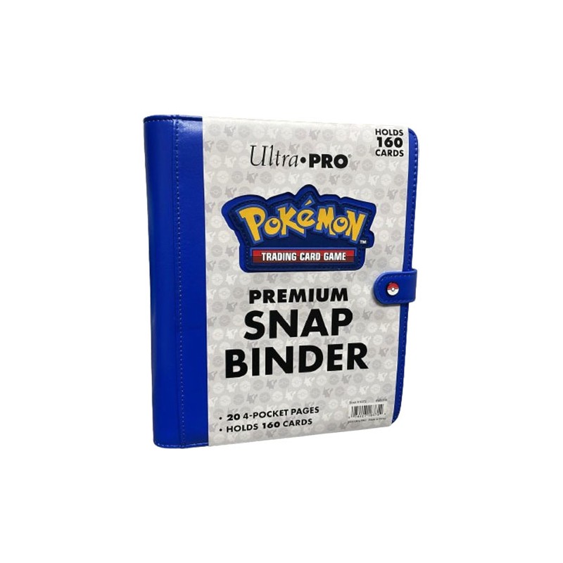 UP - Premium Snap Binder Pokémon - Blauw | 074427163754