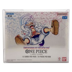 Pack 5 boîtes de protection en PET pour One Piece Booster Box (Anglais, OPP 4-6) 12 x 6 x 15 cm