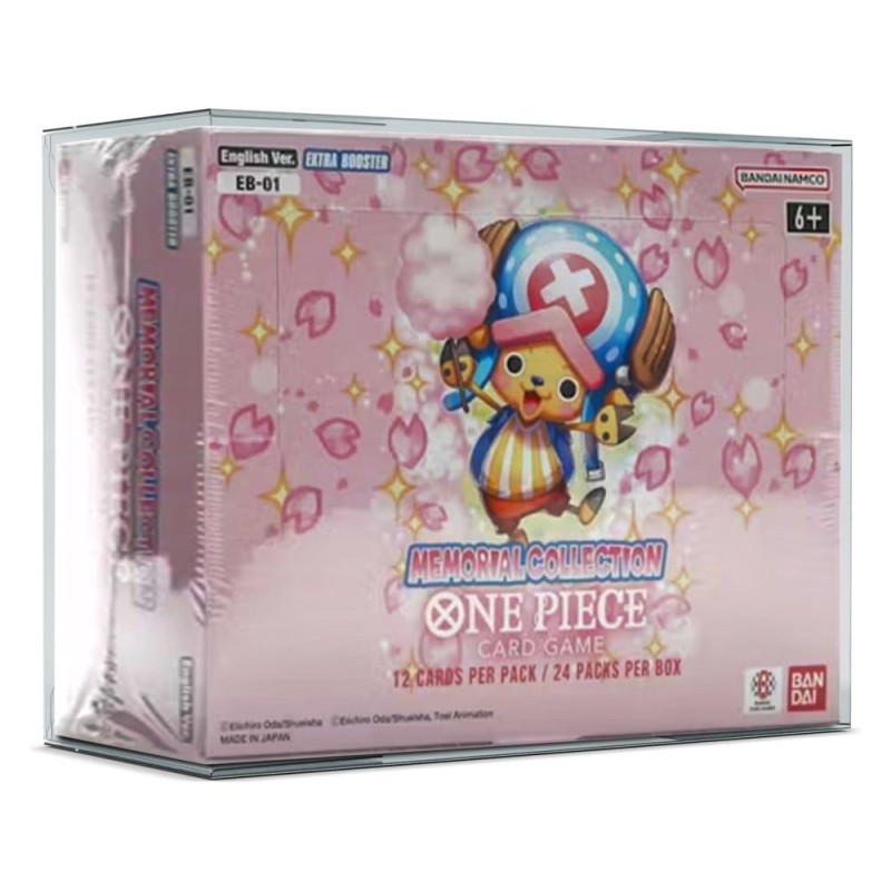 Evoretro PET Protectors 5-Pack for One Piece Booster Box (English, OPP 4-6) 12 x 6 x 15 cm
