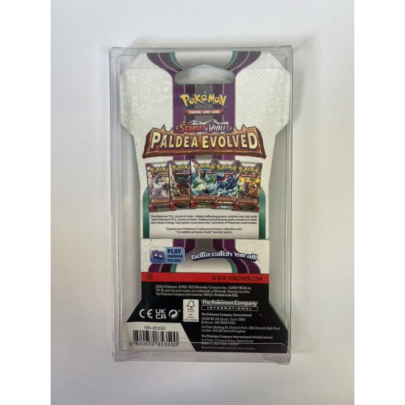 Evoretro PET Protectors for Pokémon TCG Booster Pack 0 mm (10-Pack)