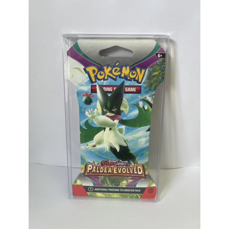 Evoretro PET Protectors for Pokémon TCG Booster Pack 0 mm (10-Pack)