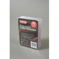 Evoretro Card Holders 50-Pack Semi-Rigid 8 x 12 cm