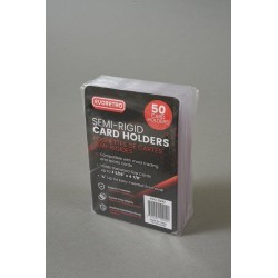 Evoretro pack 50 pochettes pour cartes Semi-Rigid 8 x 12 cm