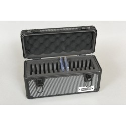 Evoretro Trading Card Storage Box for 15 Slabs Gray 33.9 x 13.4 cm