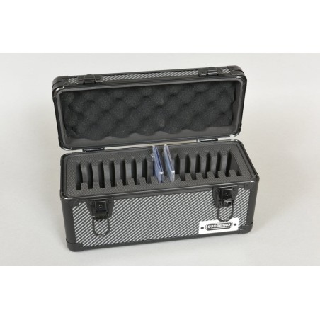 Evoretro valise TCG pour 15 Slabs Gray 33,9 x 13,4 cm