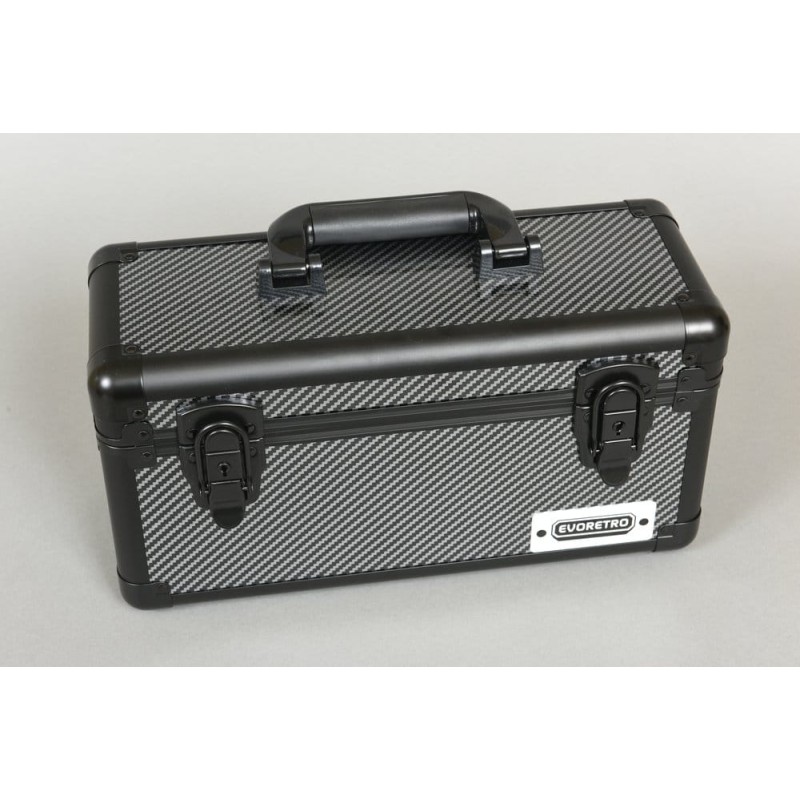 Evoretro valise TCG pour 15 Slabs Gray 33,9 x 13,4 cm