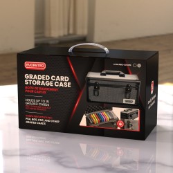 Evoretro valise TCG pour 15 Slabs Gray 33,9 x 13,4 cm