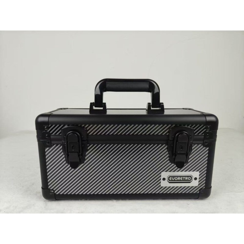Evoretro valise TCG pour 15 Slabs Gray 33,9 x 13,4 cm