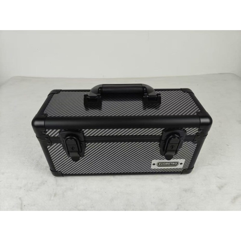 Evoretro Trading Card Storage Box for 15 Slabs Gray 33.9 x 13.4 cm