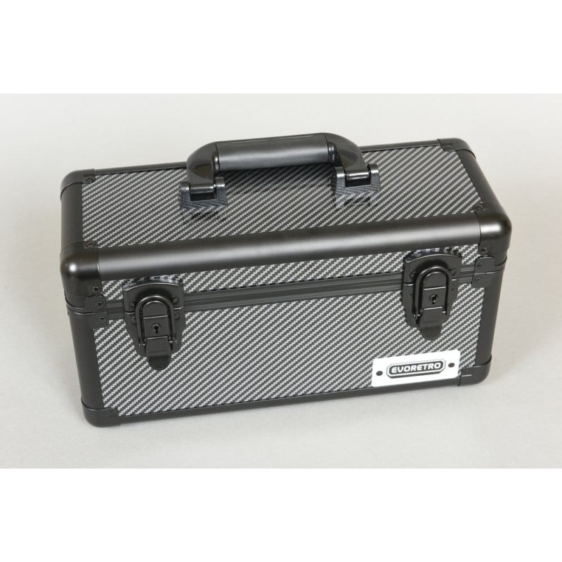 Evoretro Trading Card Storage Box for 15 Slabs Gray 33.9 x 13.4 cm