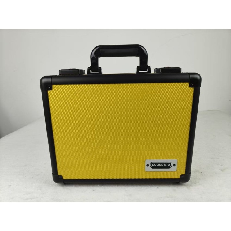 Evoretro Trading Card Storage Box for 90 Cards Yellow