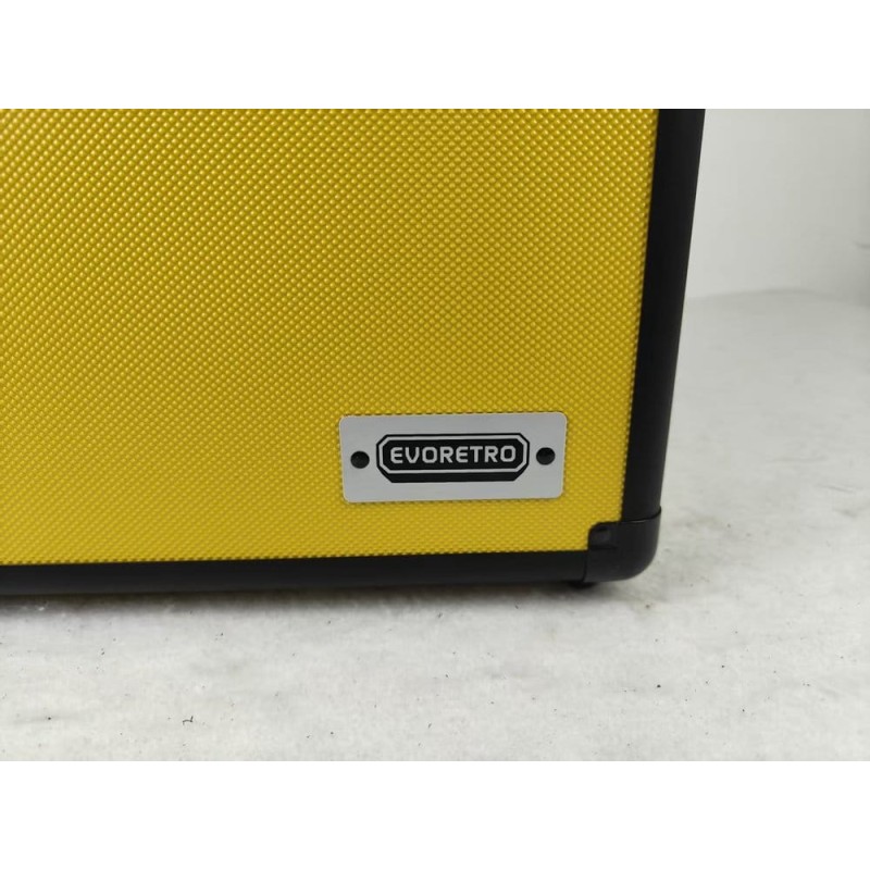 Evoretro Trading Card Storage Box for 90 Cards Yellow