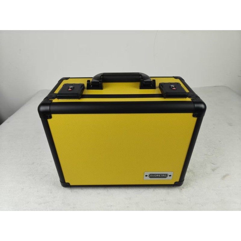 Evoretro valise TCG pour 90 Cartes Jaune
