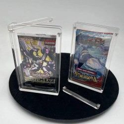 Evoretro Pack 5 présentoir vitrine en acrylique pour Booster Packs