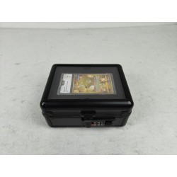 Evoretro Vitrine et Mallette de Transport pour Cartes Gradées avec Fenêtre Noir