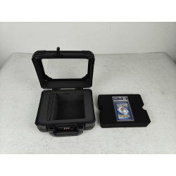 Evoretro Graded Card Display and Carry Case with Display Window Black