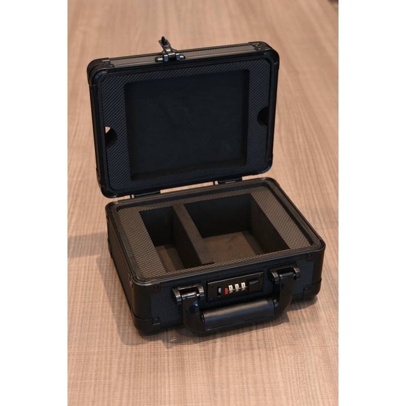 Evoretro Vitrine et Mallette de Transport pour Cartes Gradées avec Fenêtre Noir