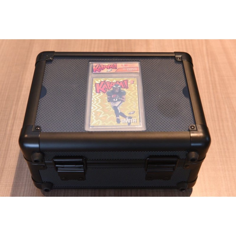Evoretro Graded Card Display and Carry Case with Display Window Black