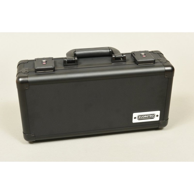 Evoretro Mini Carrying Case with Handle & Removable Foam Black