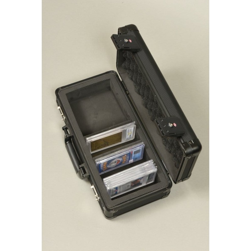 Evoretro Mini Mallette de Transport avec Poignée & Mousse Amovible Noir