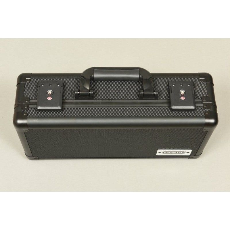 Evoretro Mini Carrying Case with Handle & Removable Foam Black