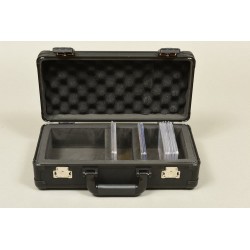 Evoretro Mini Mallette de Transport avec Poignée & Mousse Amovible Noir