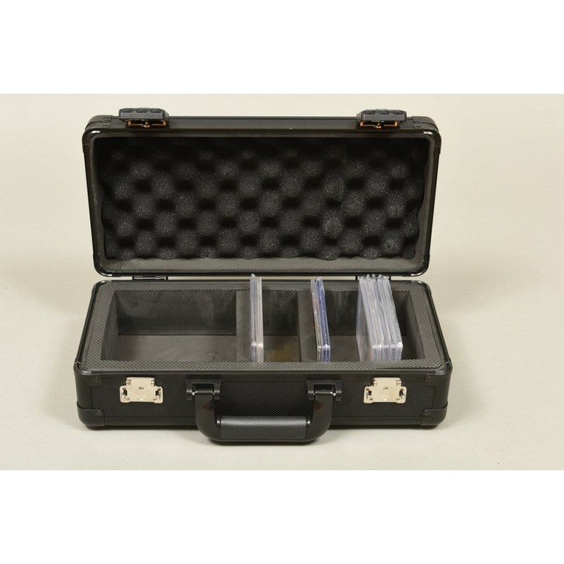 Evoretro Mini Mallette de Transport avec Poignée & Mousse Amovible Noir