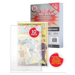 Evoretro Toploader pour Comics pack de 10 Silver