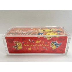 Evoretro présentoir vitrine acrylique magnétique pour Pokémon Center Japanese Special Poncho Pikachu Box