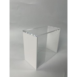 Evoretro Magnetic Acrylic Display Case for ETB with Colored Sides - White
