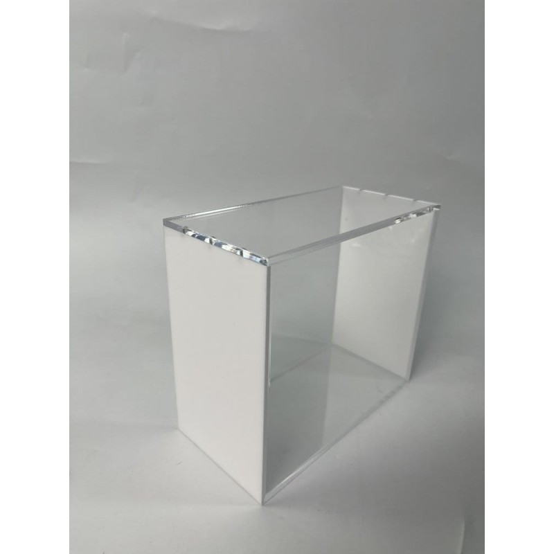 Evoretro Magnetic Acrylic Display Case for ETB with Colored Sides - White