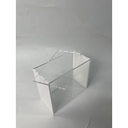 Evoretro Magnetic Acrylic Display Case for ETB with Colored Sides - White