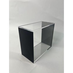 Evoretro Magnetic Acrylic Display Case for ETB with Colored Sides - Black