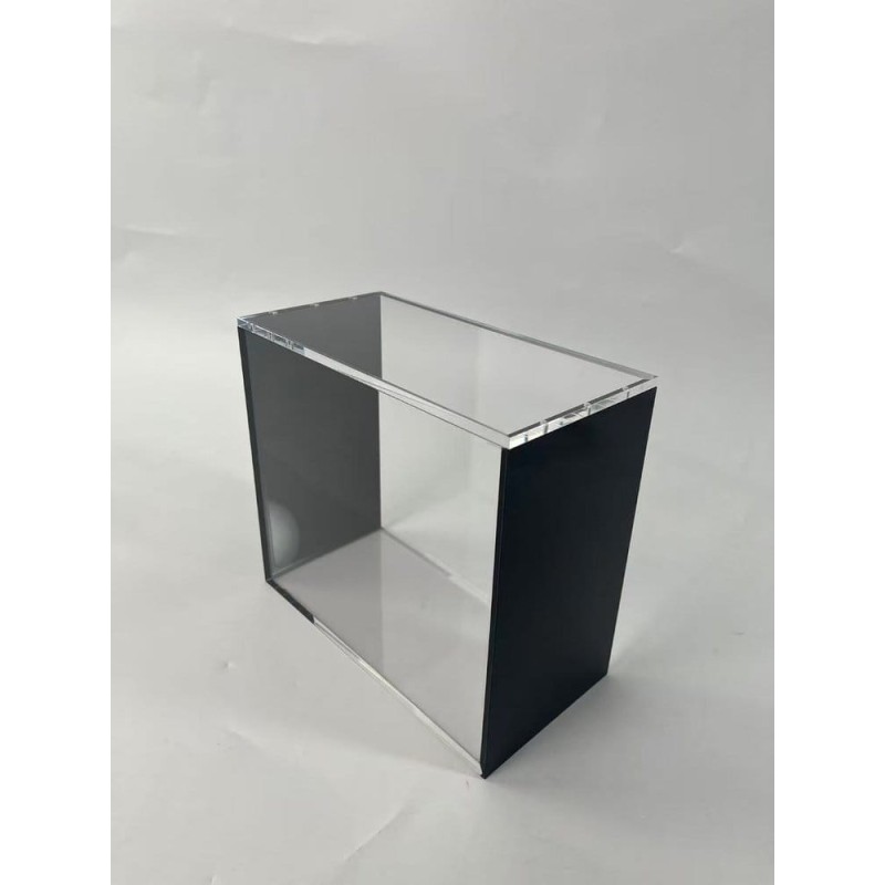 Evoretro Magnetic Acrylic Display Case for ETB with Colored Sides - Black