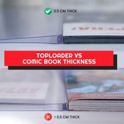 Evoretro Toploader pour Comics pack de 10 Current