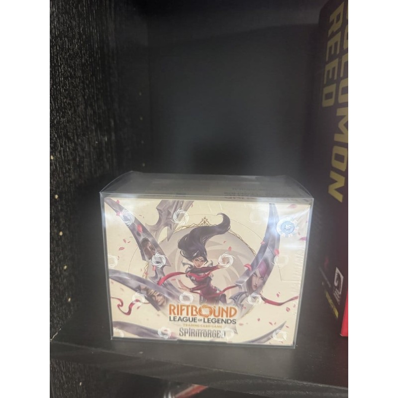 Evoretro Pack 5 boîtes de protection en PET pour League of Legends TCG Origins Booster Display Box