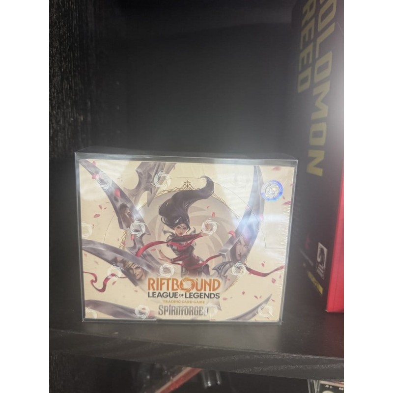 Evoretro Pack 5 boîtes de protection en PET pour League of Legends TCG Origins Booster Display Box