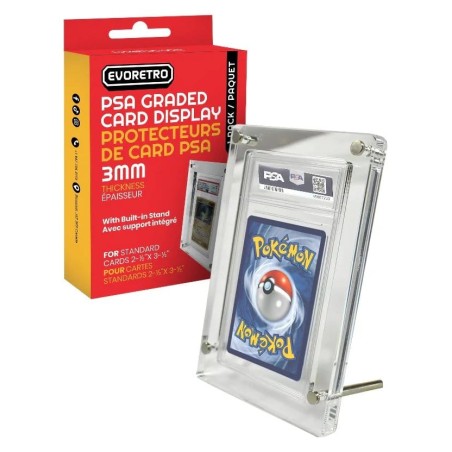 Evoretro Display en acrylique pour PSA Graded Cards 3mm