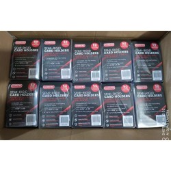 Evoretro pack 200 pochettes pour cartes Semi-Rigid 8 x 12 cm