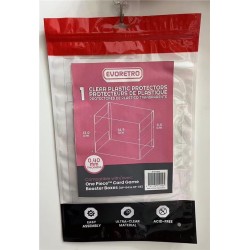 Pack 1 boîte de protection en PET pour One Piece Card Game Booster Boxes (OP-04 à OP-08) 12 x 6 x 15 cm