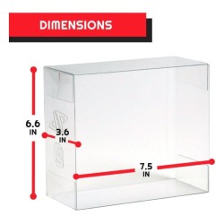Evoretro Pack 1 boîte de protection en PET pour Pokémon ETB